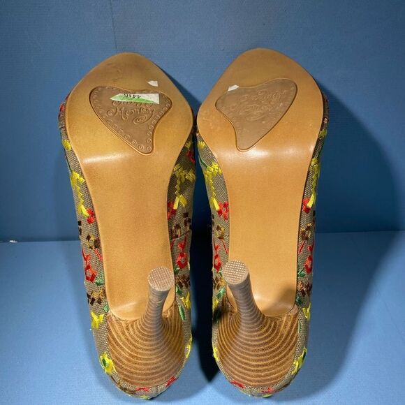 Naughty Monkey Heels Live the Style! Size 8,5 - Picture 6 of 7